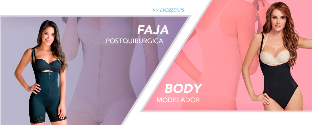 ¿Cuál es la diferencia entre una faja postquirúrgica y body de uso diario?