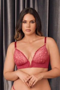 Brasier Copa Triangular Con Encaje REF 4334