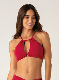 Top Halter con Aro REF 7092