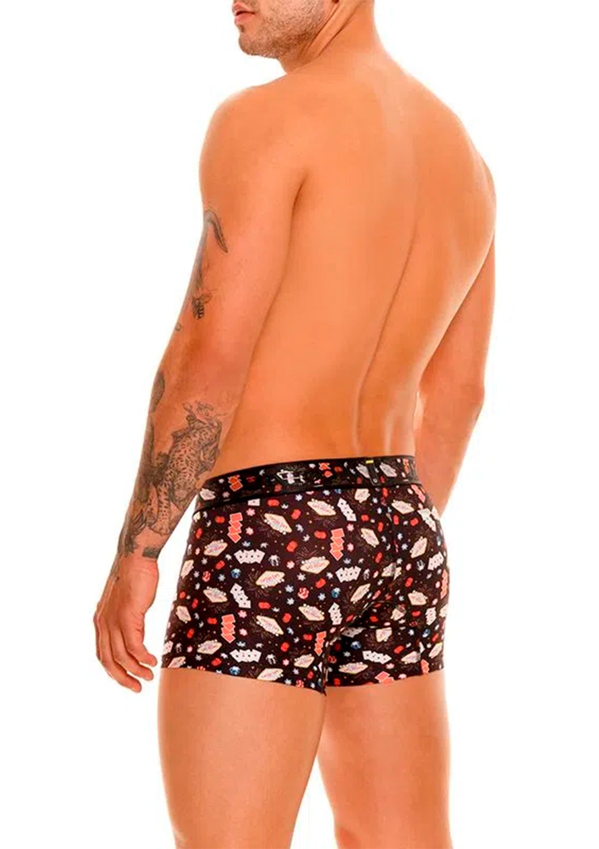 BOXER CORTO CASINO MICROFIBRA