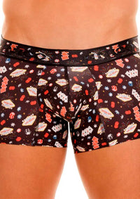 BOXER CORTO CASINO MICROFIBRA