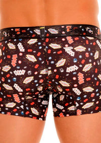 BOXER CORTO CASINO MICROFIBRA