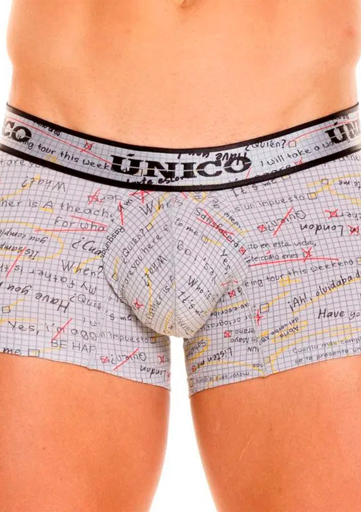 BOXER CORTO LETRAS ALGODÓN