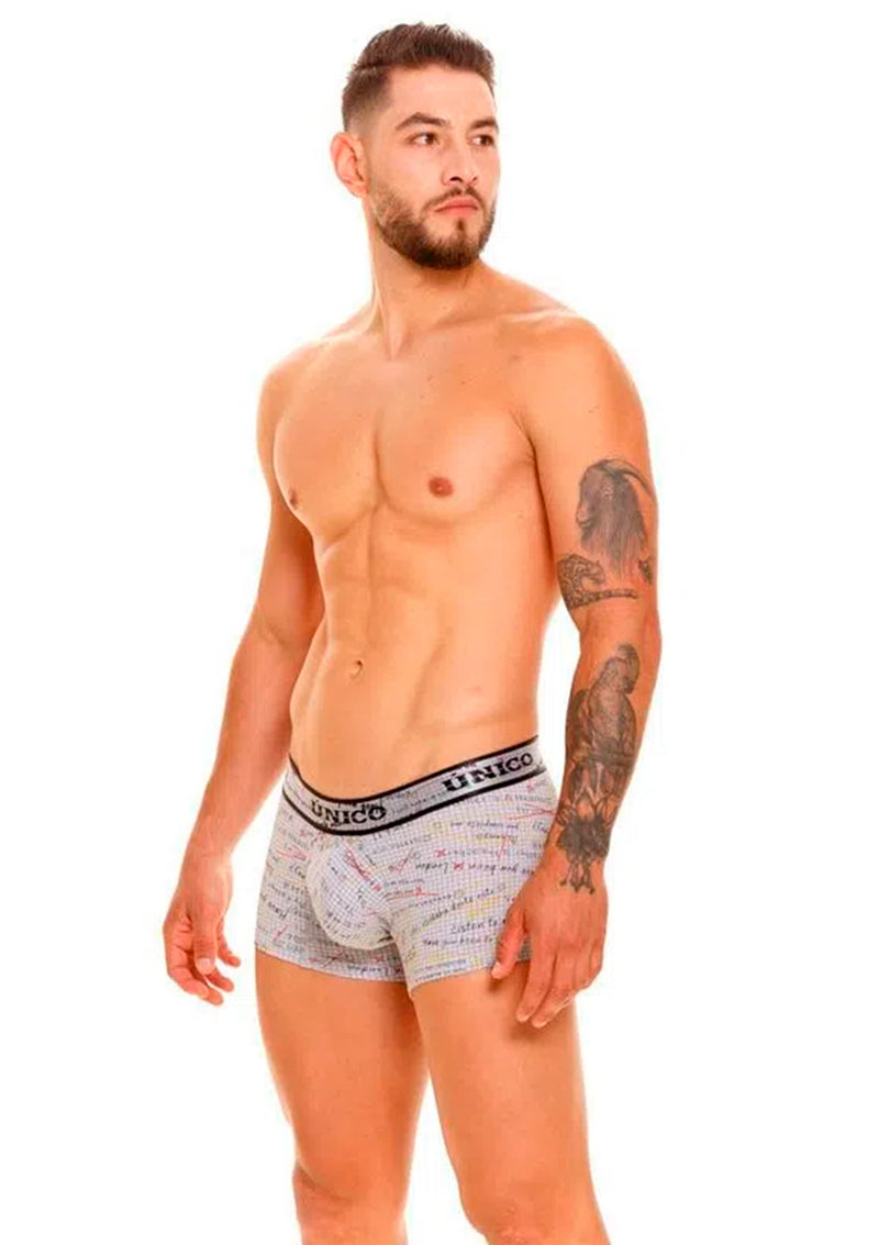 BOXER CORTO LETRAS ALGODÓN