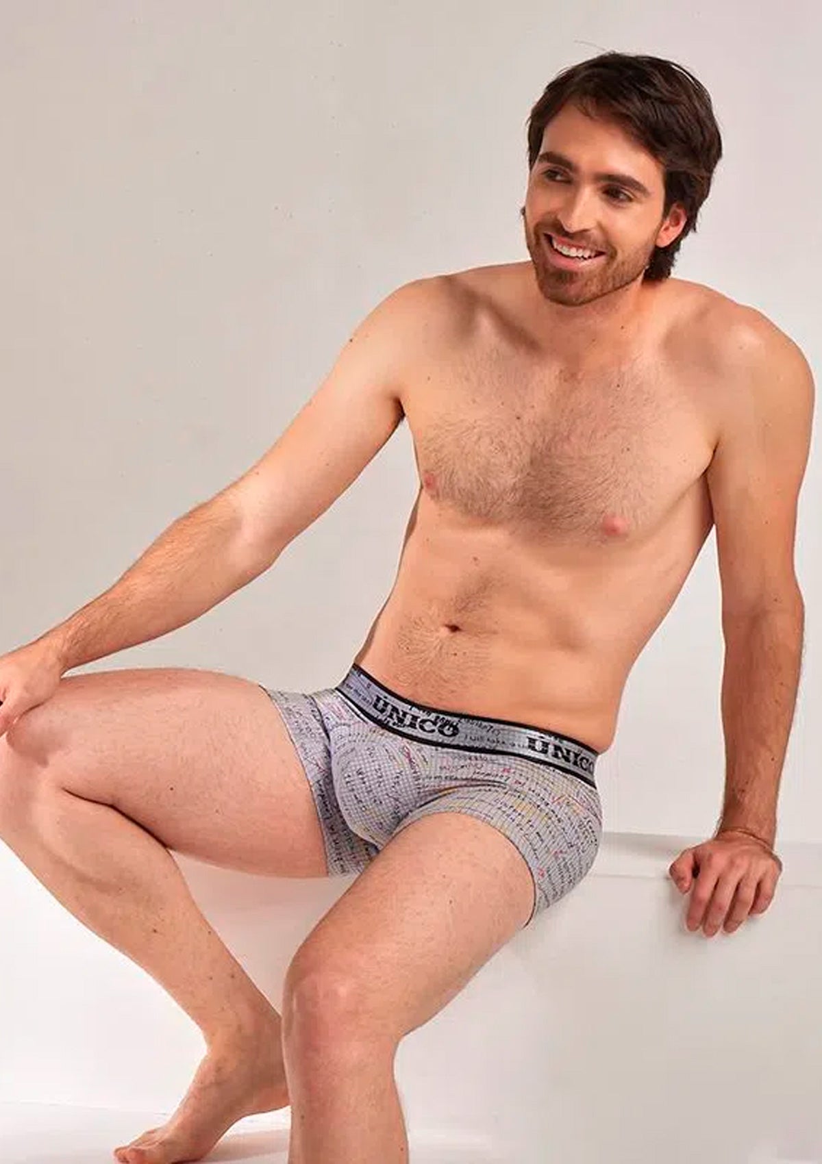 BOXER CORTO LETRAS ALGODÓN