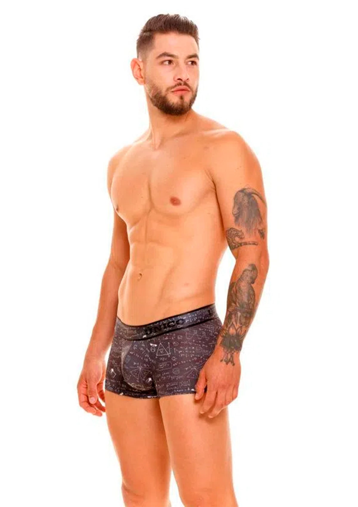 BOXER CORTO MATEMÁTICAS MICROFIBRA