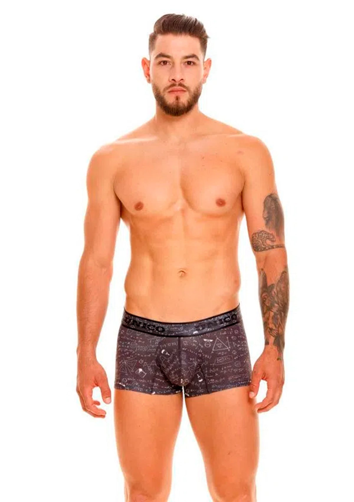BOXER CORTO MATEMÁTICAS MICROFIBRA