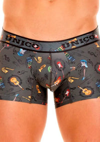 BOXER CORTO MÚSICA MICROFIBRA