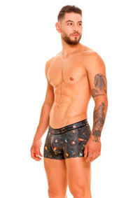 BOXER CORTO MÚSICA MICROFIBRA