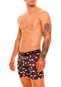 BOXER MEDIO CASINO MICROFIBRA