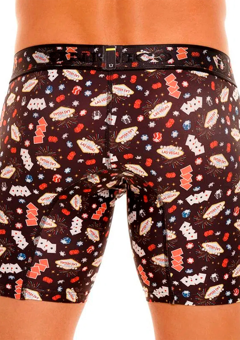 BOXER MEDIO CASINO MICROFIBRA