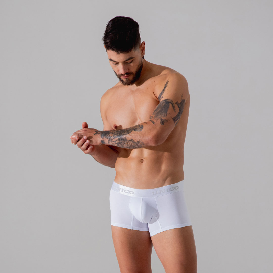 BOXER CORTO CRISTALINO MICROFIBRA