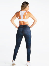 Calza Tipo Leggings Reductora Animal Print Gris Ref.: 7035E