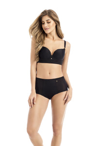 Calzón Faja Alto Con Cortes en Powernet REF 102220