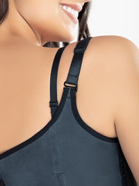 Entrenador de Cintura Tirantes Removibles color Negro - evoZZe