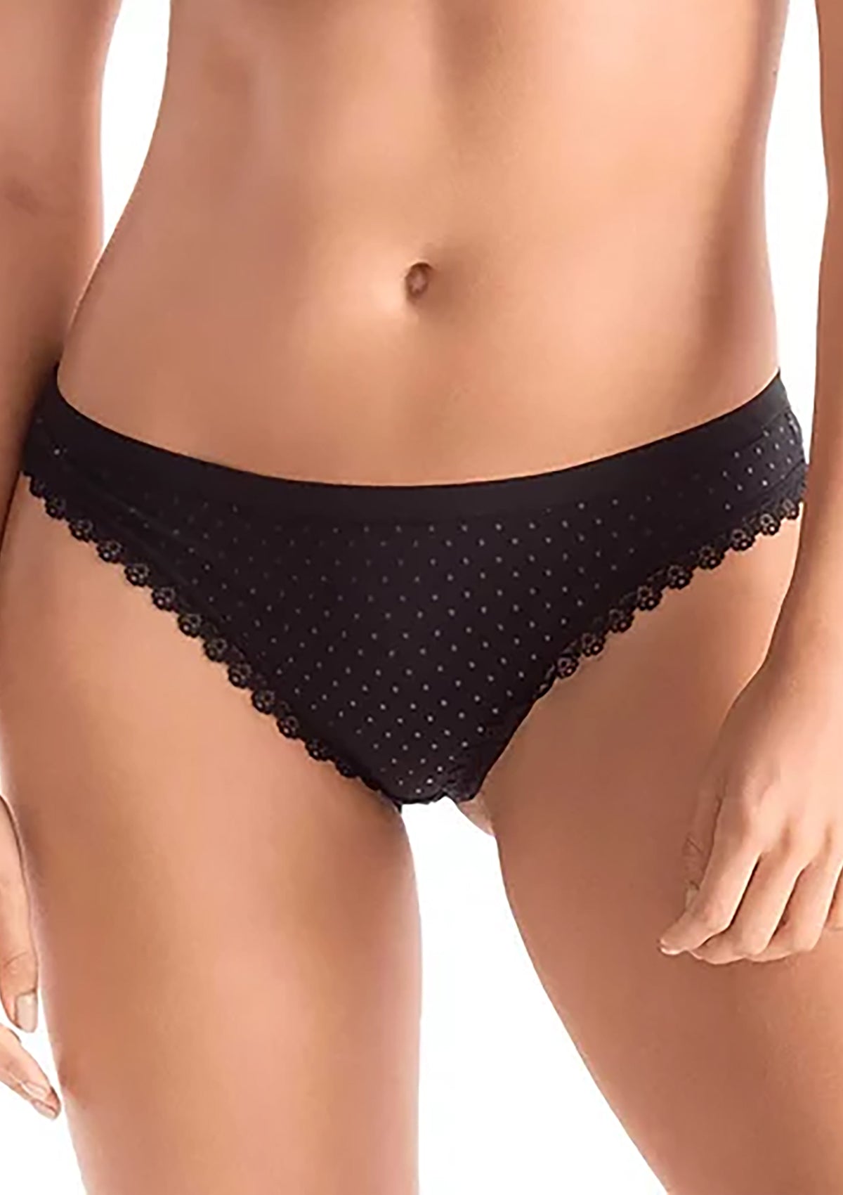 Brasilera Con Franja de Encaje REF 103200