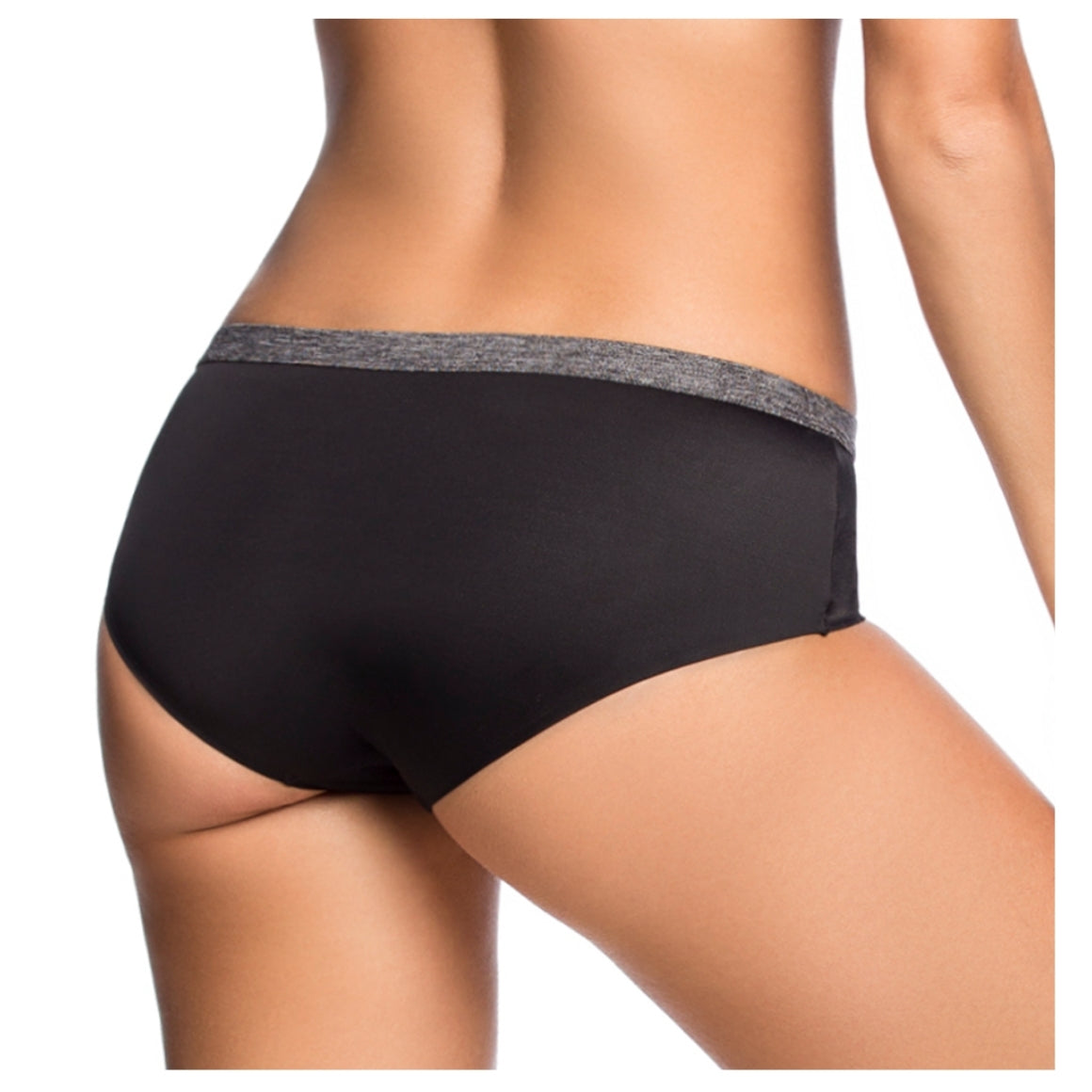 Pantaleta Deportiva con tecnología  Seamless Negro REF 104299