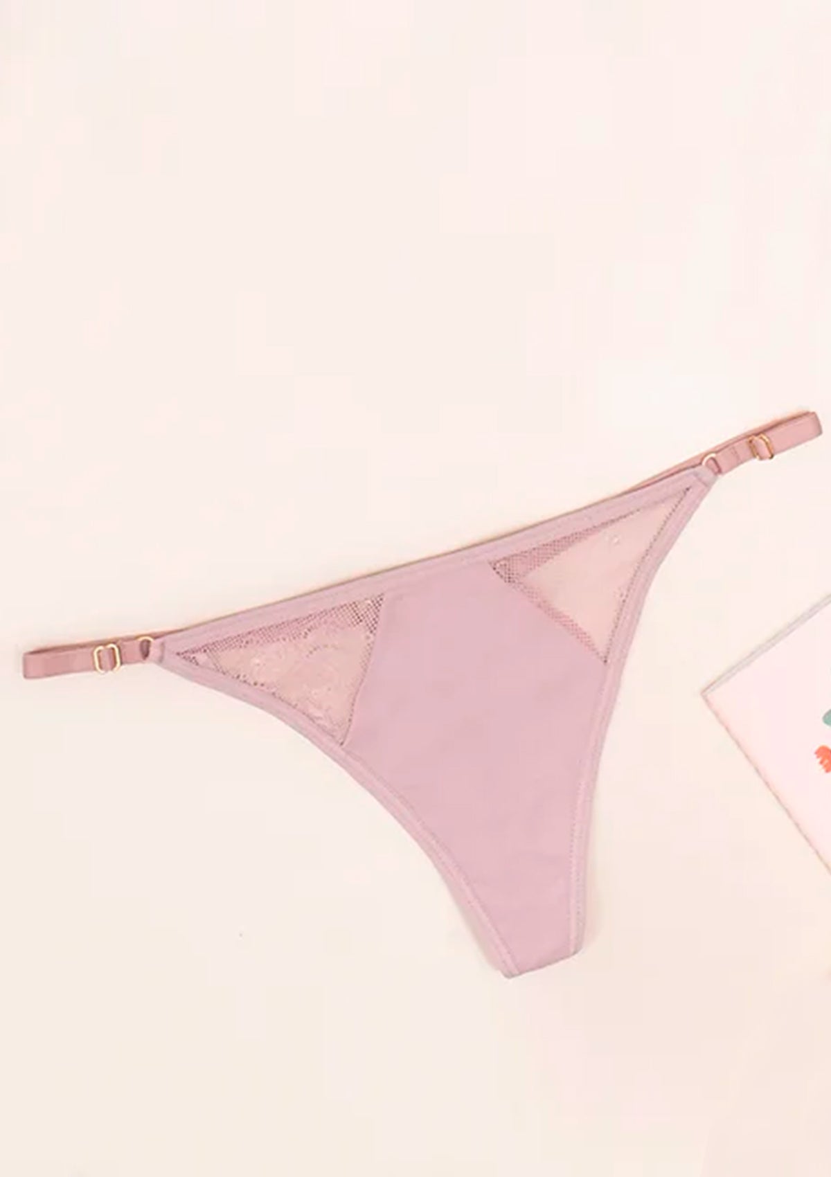 Colaless Con Detalle de Encaje y Tirantes Graduables REF 105363