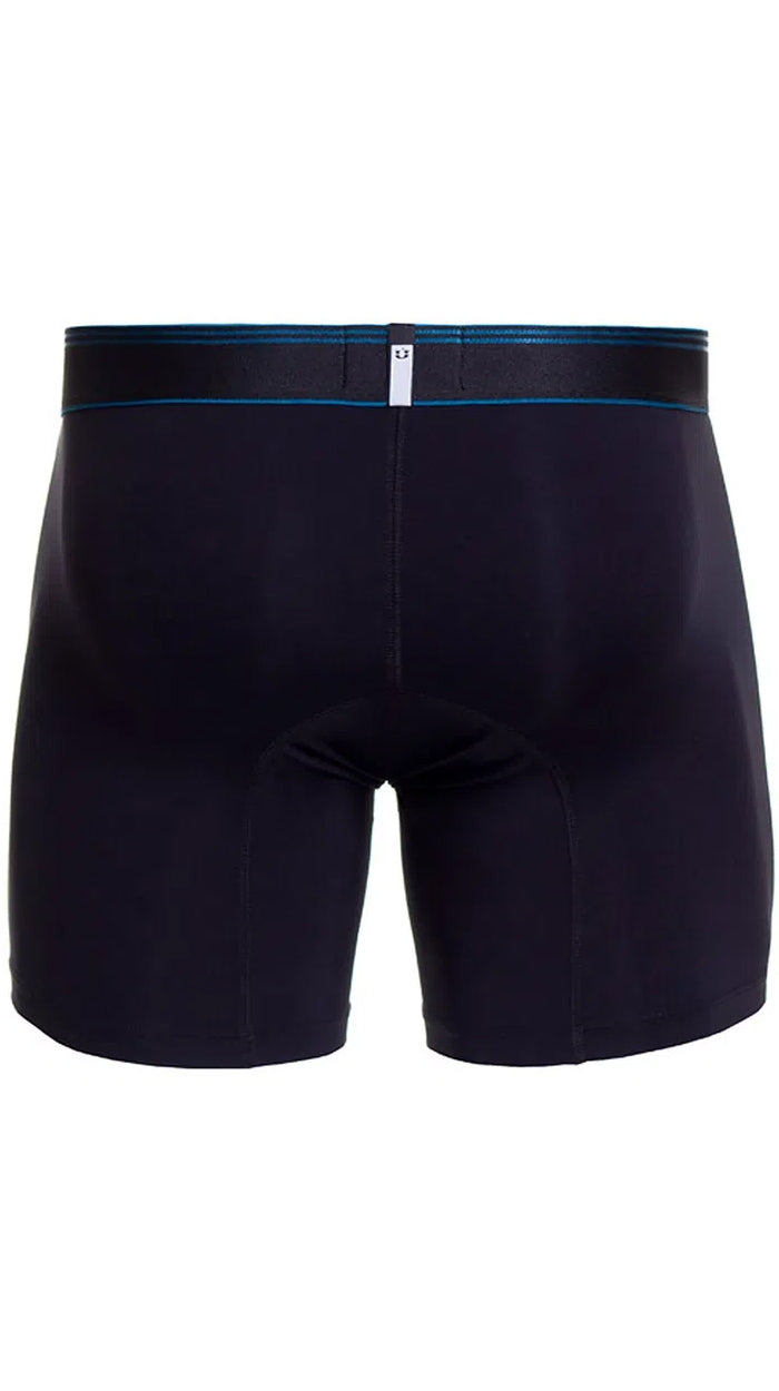 BOXER COPA MEDIO WEEK TURQUOISE MICROFIBRA