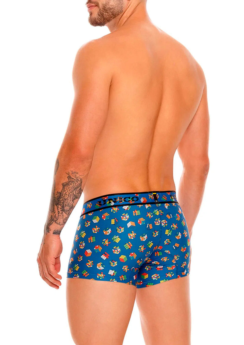 BOXER COPA CORTO CUBO RUBIK MICROFIBRA