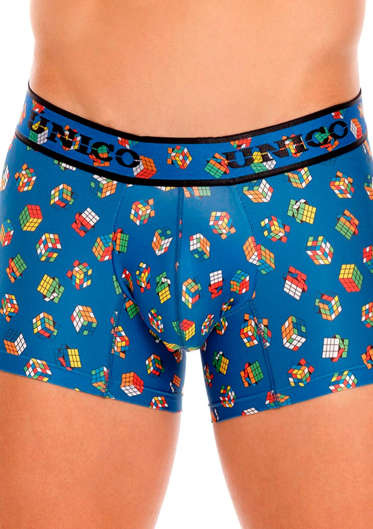 BOXER COPA CORTO CUBO RUBIK MICROFIBRA
