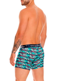 BOXER COPA MEDIO ESPUMA DE MAR MICROFIBRA