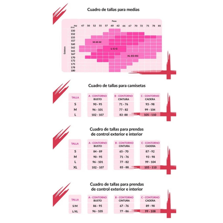 Mini Media 20 Denier  Elasticada Talla Única
