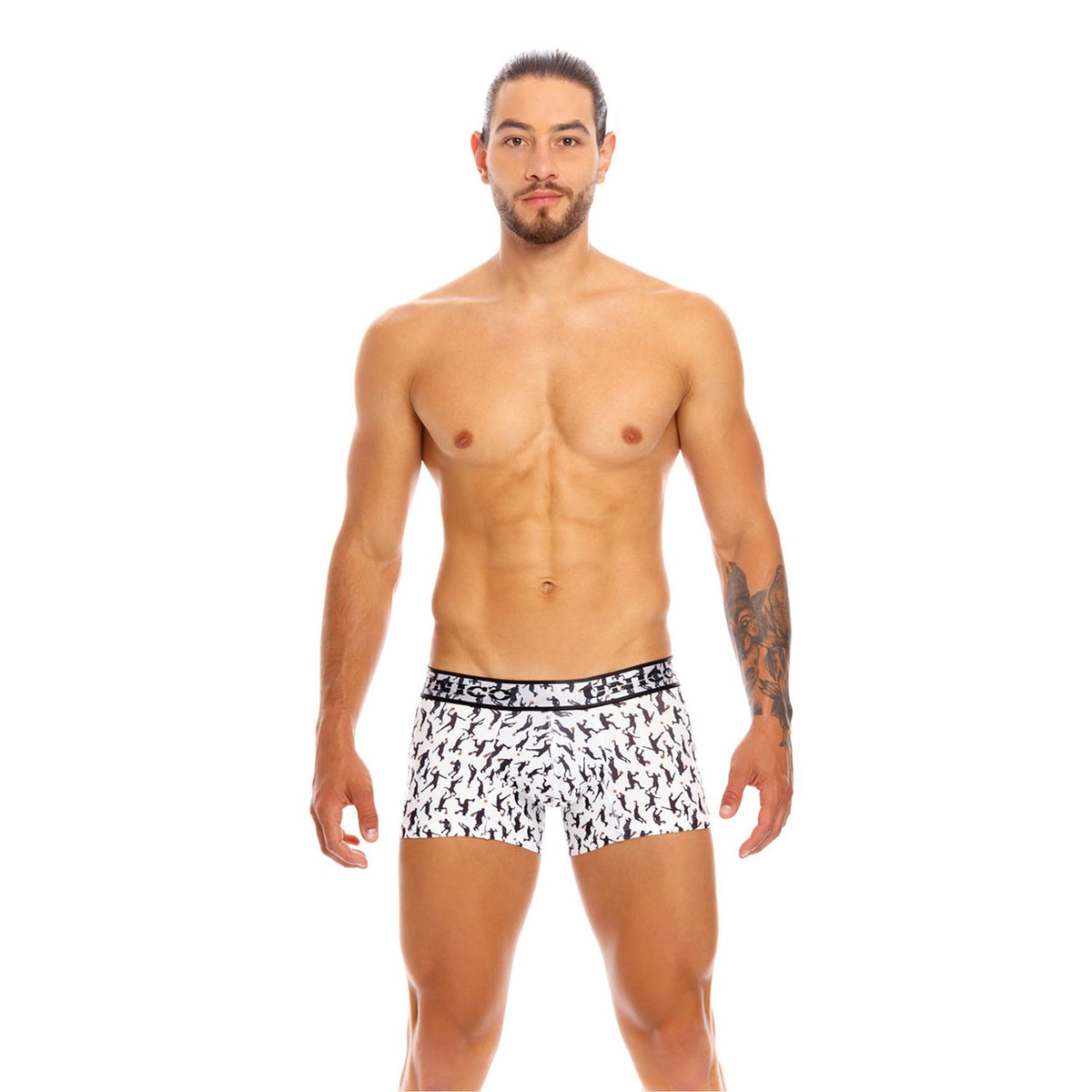 BOXER CORTO BASKETBALL MICROFIBRA
