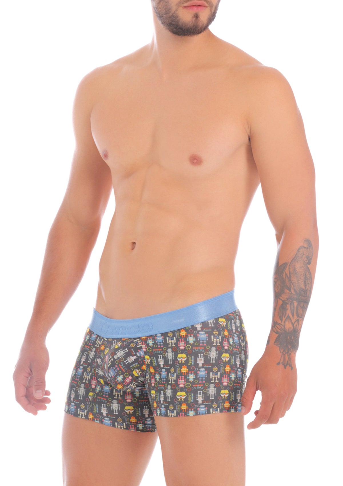 BOXER CORTO CYBORG MICROFIBRA