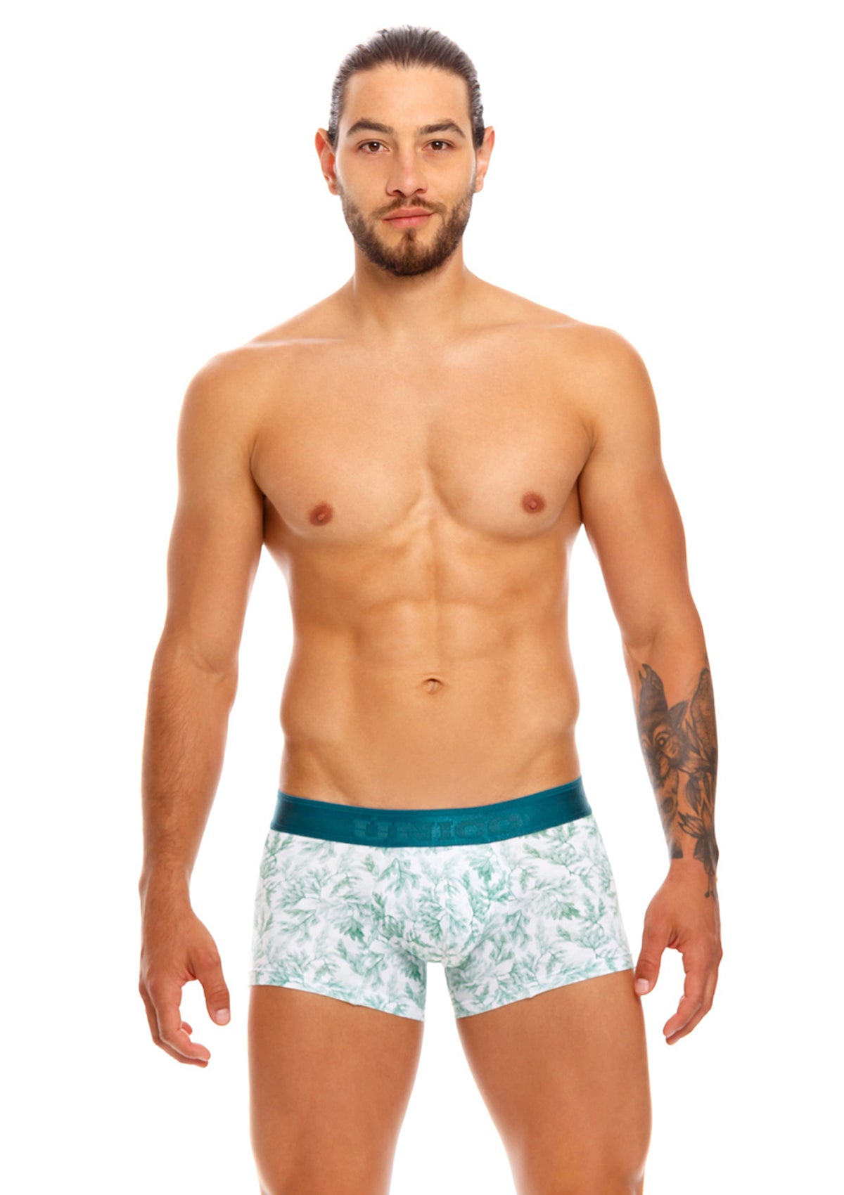 BOXER CORTO HERBAL ESTAMPADO MICROFIBRA