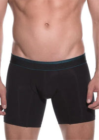 BOXER COPA MEDIO WEEK TURQUOISE MICROFIBRA