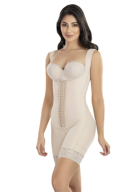 Enagua faja tipo vestido con encaje siliconado PREMIUM SMART SECRET – evozze