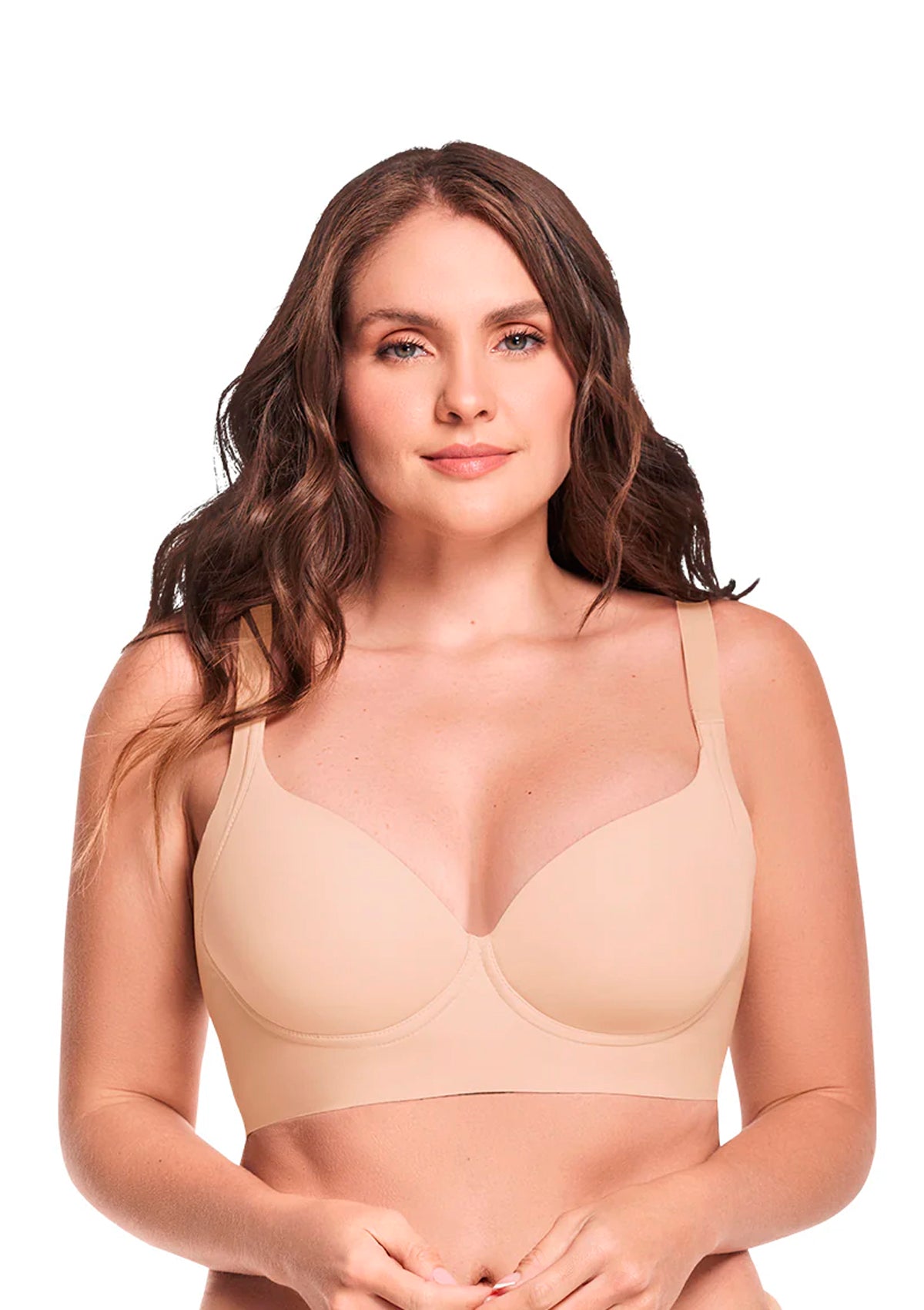 Sostén de Realce Natural con Control Medio y Alto Soporte REF 101587