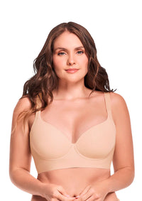 Sostén de Realce Natural con Control Medio y Alto Soporte REF 101587