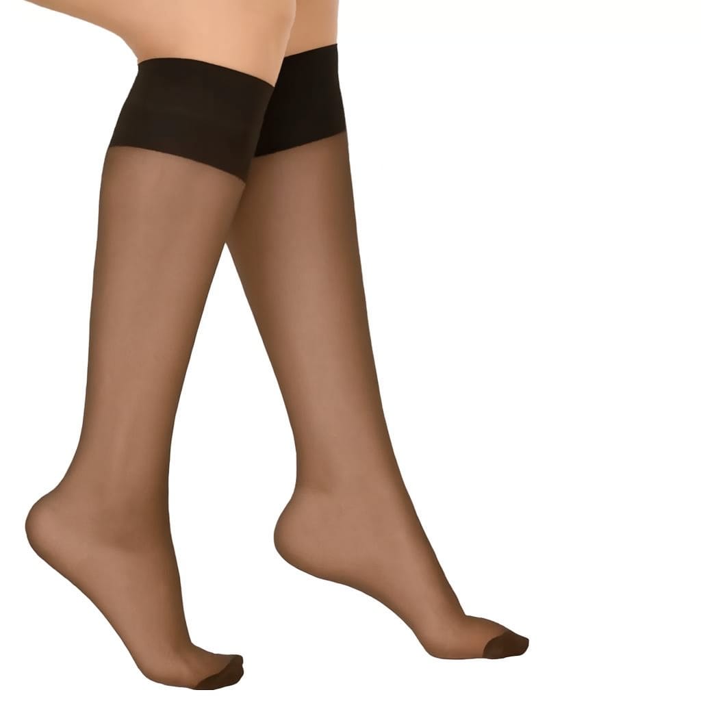 Mini Media 15 Denier Elasticada Talla Única