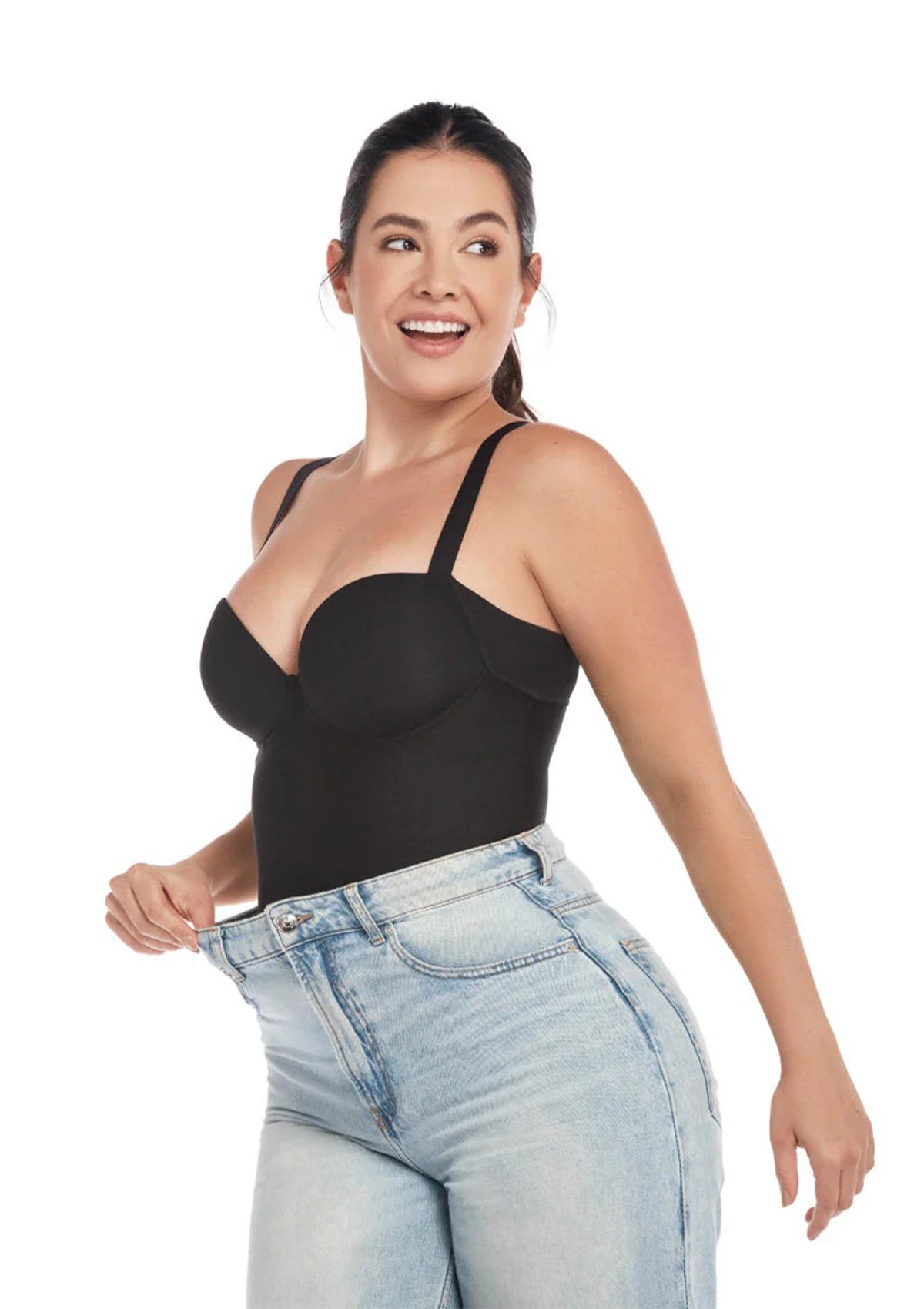 Body Faja Invisible Curve con Copas. Control Premium y Elegancia Total REF 211001