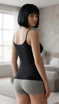 ¡Figura Esbelta! Camiseta Modeladora Seamless con Tirantes Finos REF 2501