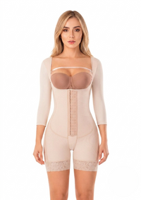 Faja Powernet Postoperatoria Evozze Manga Larga Tipo Short 100%Colombiana  REF 3386