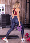 Calza Tipo Leggings Reductora Power Slim Animal Print Ref.: 7005e