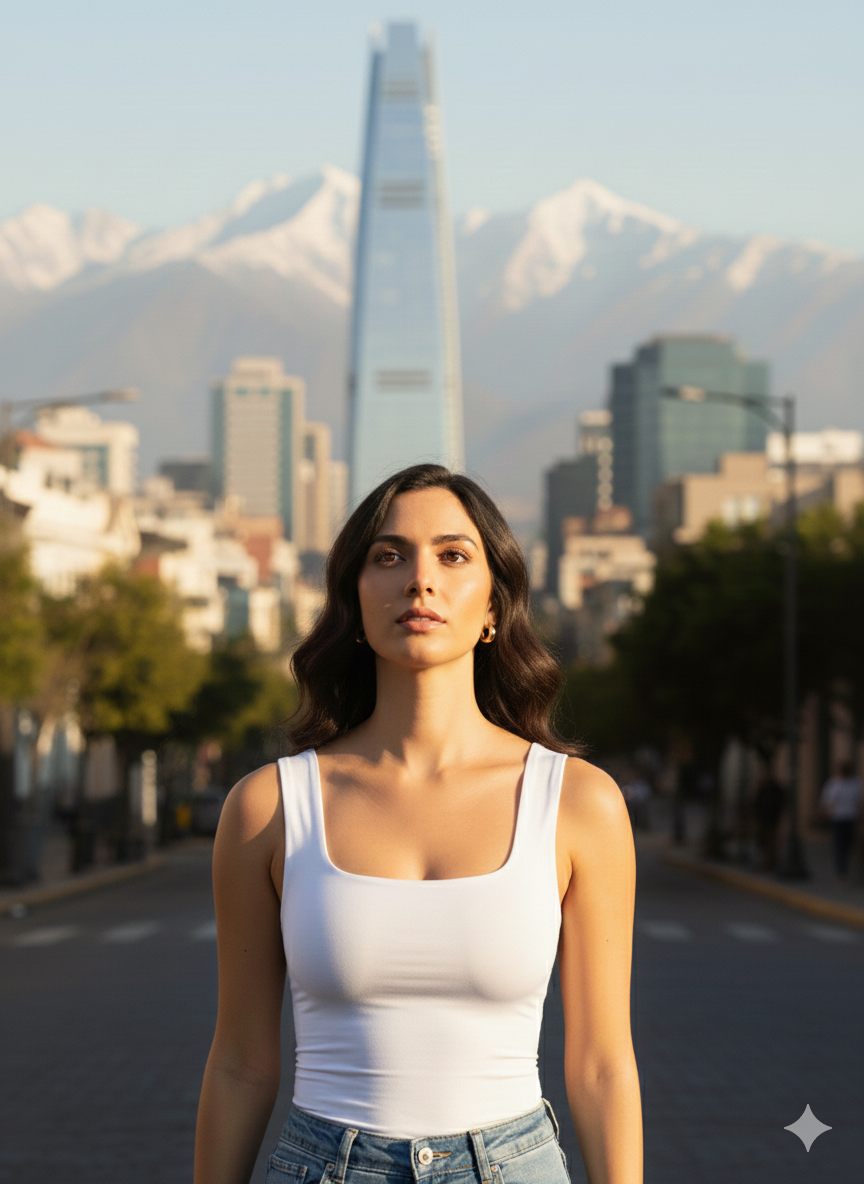 Camiseta Clara Cool Balance Shape Elegancia Estructurada con Sensación de Segunda Piel. REF 5204