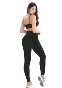 Leggins Cintura Alta con Zipper REF 7116