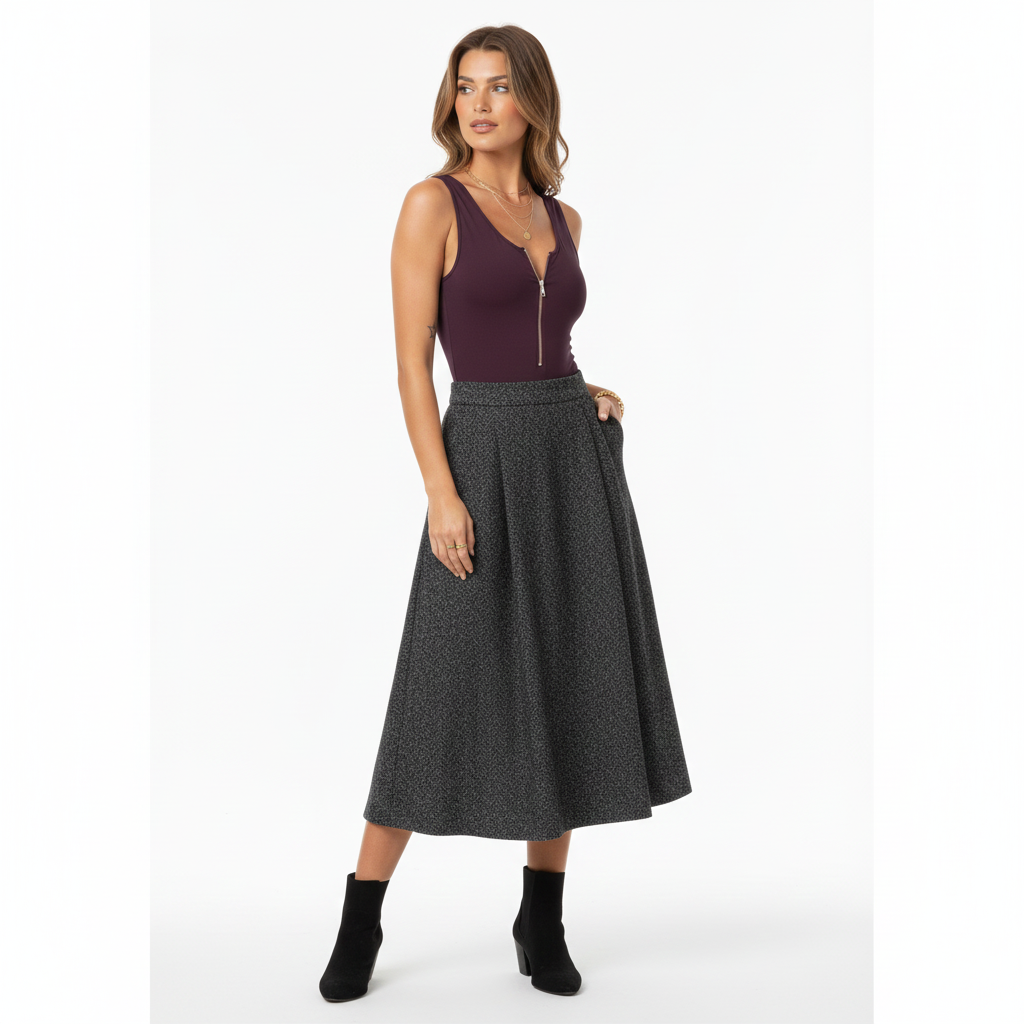 Body Exterior Sin Control Con Cierre Amatista - evozze