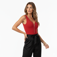 Body Exterior Sin Control Con Cierre Amatista - evozze