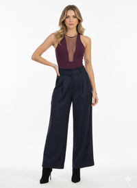 Body Con Transparencias Amelie - evozze