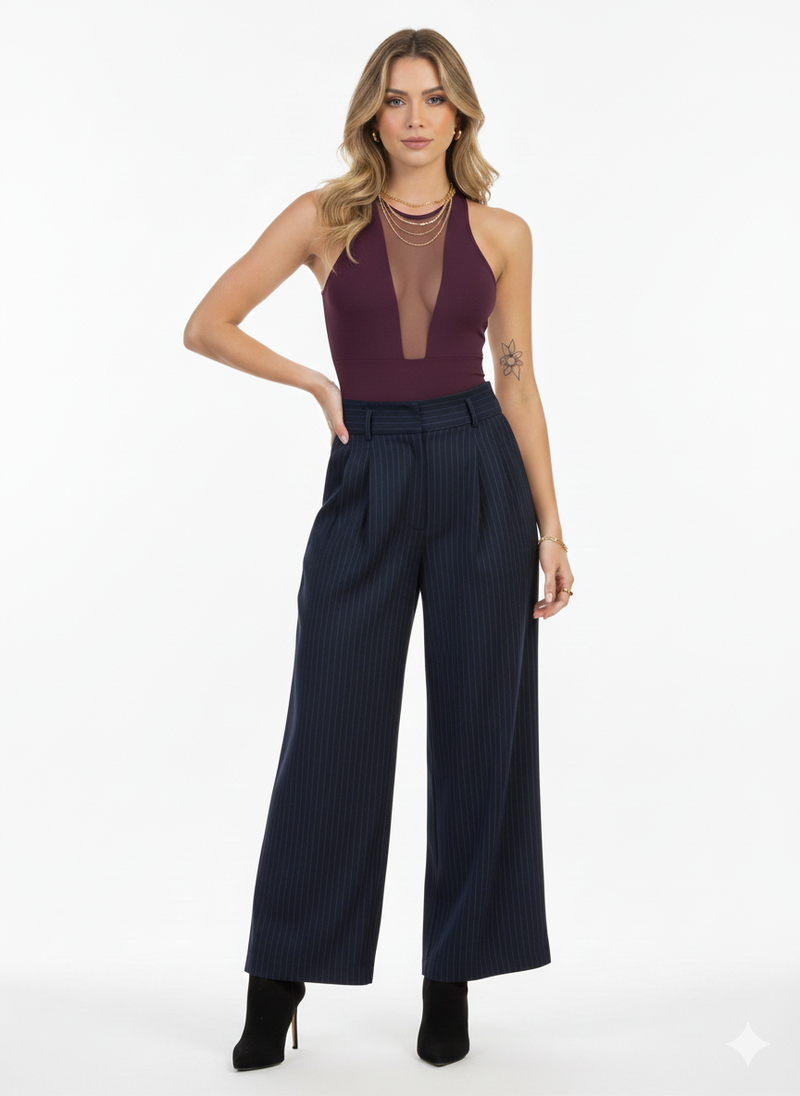 Body Con Transparencias Amelie - evozze