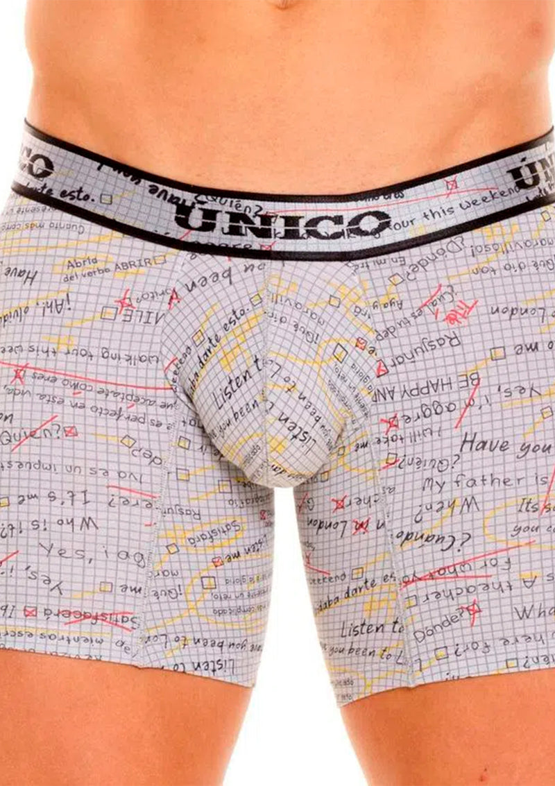 BOXER MEDIO LETRAS