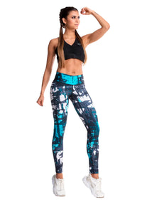 Leggings Deportivo Blue-Camuflaje