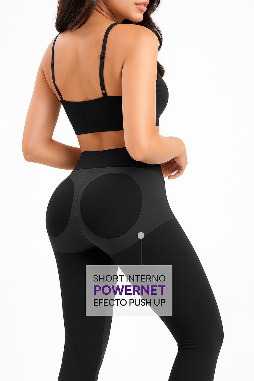 Leggins Negros Mejores Leggins Push Up Legging Push Up De Cintura - Main Image