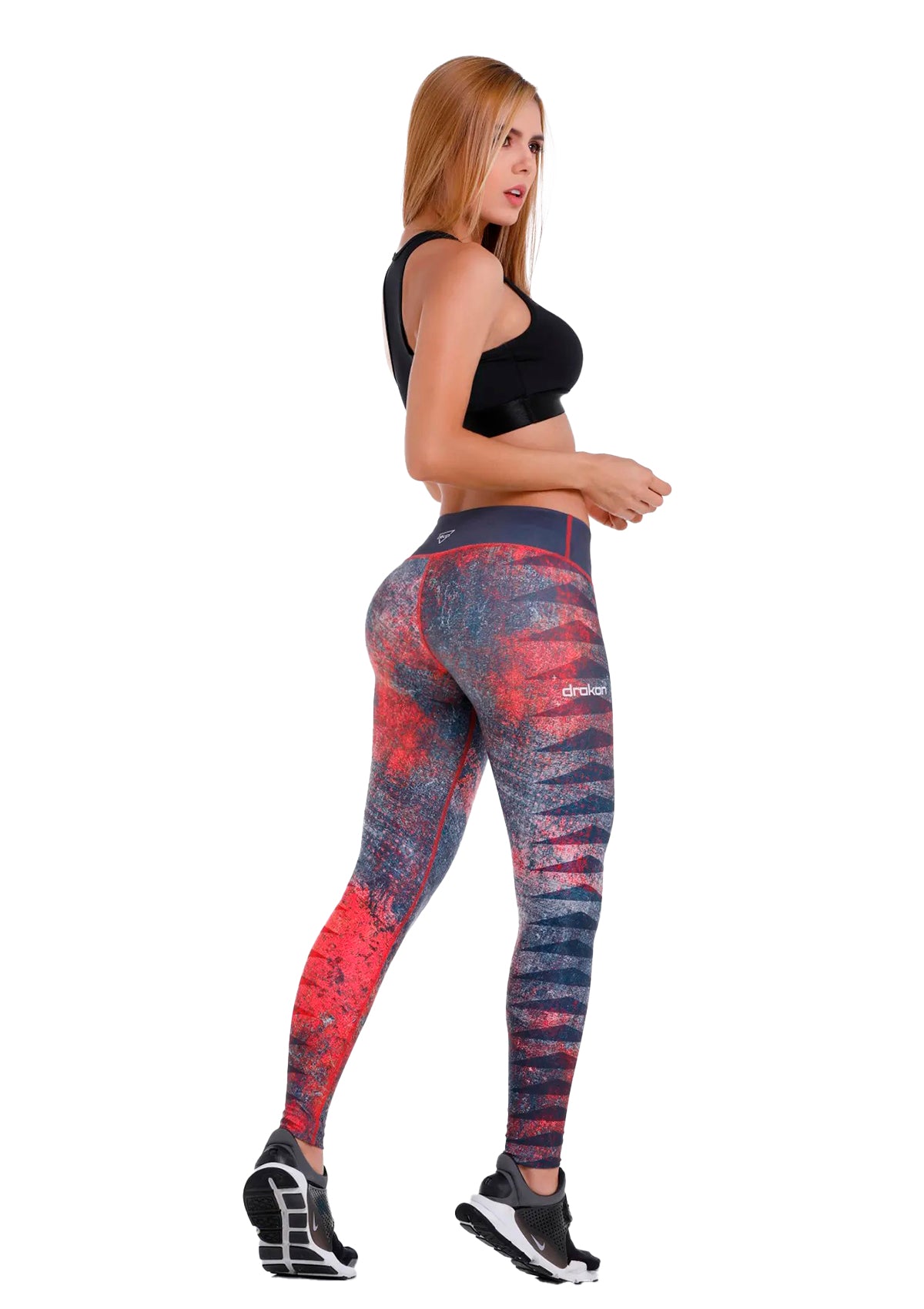 Leggings Deportivo X3-Rose