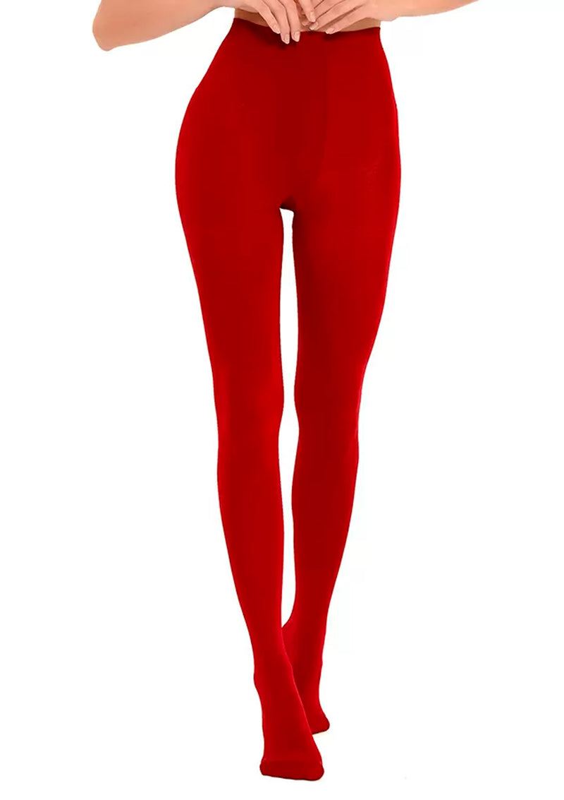 Pantys Gruesas Ajuste Perfecto Opaca 100% Colombianas Colores
